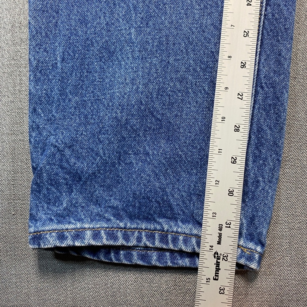 Carhartt B17-DST Relaxed Fit Tapered Leg Denim Jeans Dark Stone Blue Mens 36x32 - Picture 5 of 10